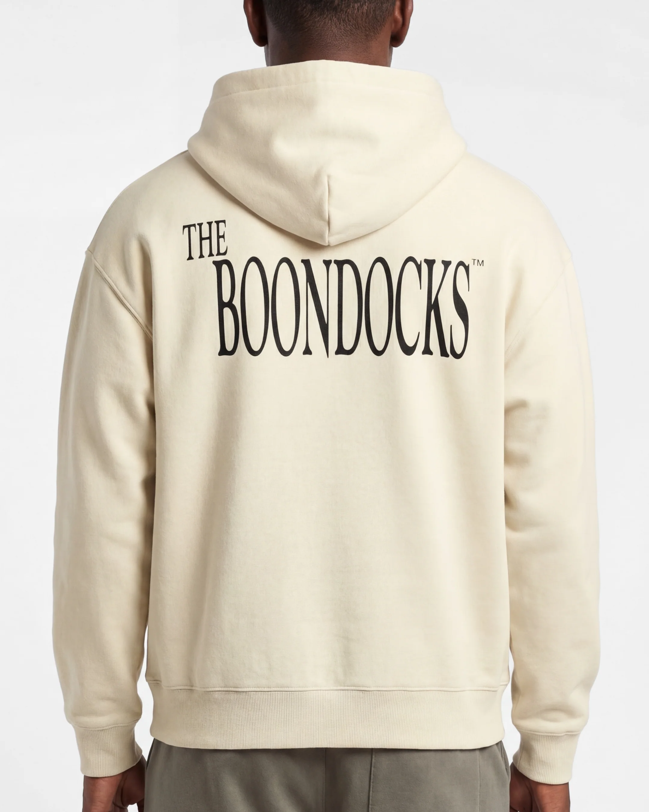 The Boondocks Riley Hands Out Oversized Heavyweight Tan Hoodie - Image 2